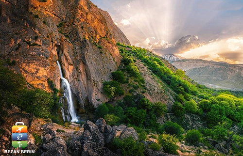 shahandasht waterfall amol mazandaran2